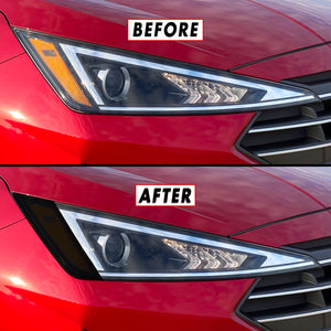 2019-2021 Hyundai Elantra | Headlight Side Marker PreCut Tint Overlays