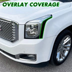 2015-2020 GMC Yukon | Headlight Side Marker PreCut Tint Overlays