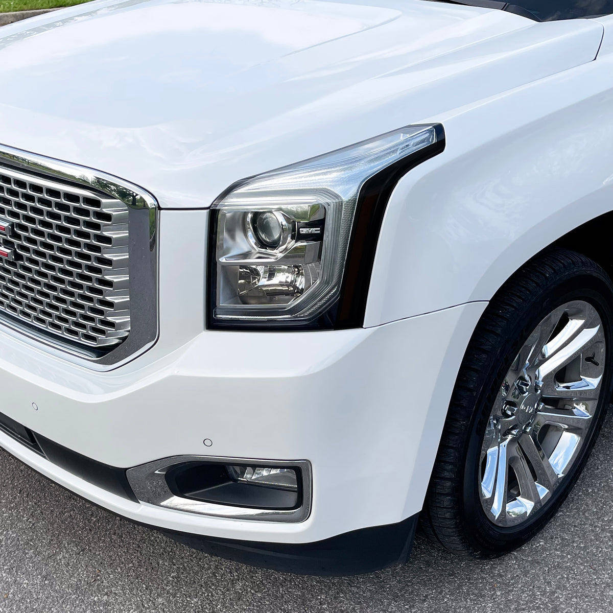 2015-2020 GMC Yukon | Headlight Side Marker PreCut Tint Overlays – SlickMod