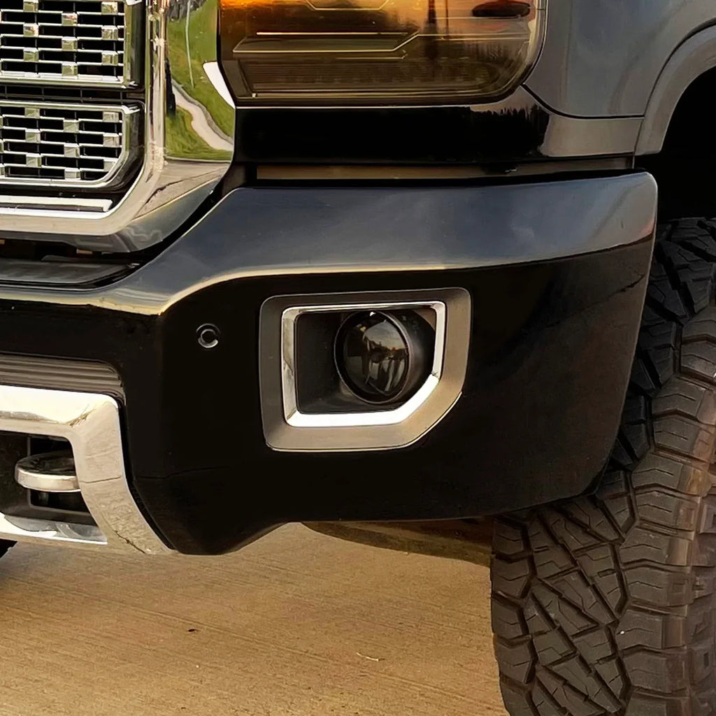 2014-2015 GMC Sierra 1500 | Fog Light PreCut Tint Overlays