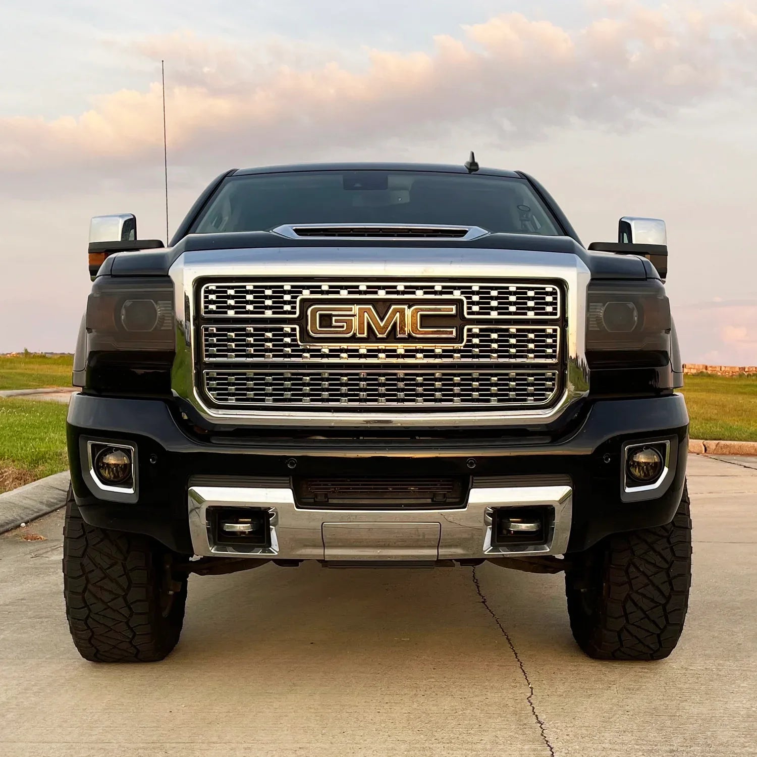 2014-2018 GMC Sierra 1500 | Headlight PreCut Tint Overlays