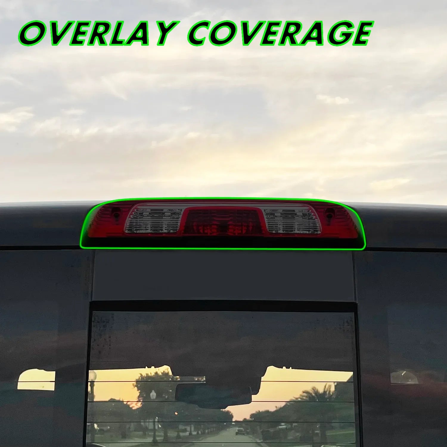 2014-2018 GMC Sierra 1500 | Third Brake Light PreCut Tint Overlays