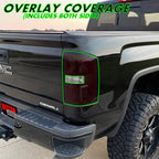 2014-2018 GMC Sierra 1500 | Tail Light Cutout PreCut Tint Overlays