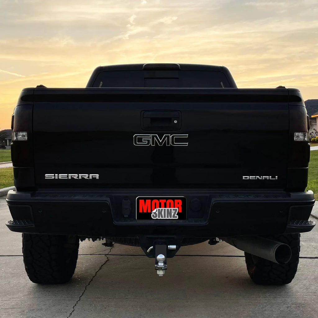 2014-2018 GMC Sierra 1500 | Tail Light Cutout PreCut Tint Overlays