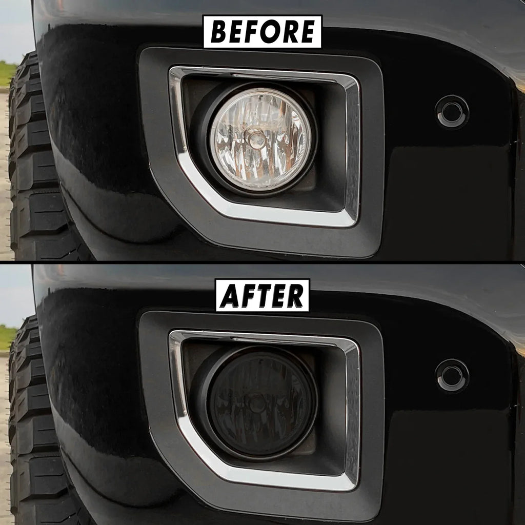 2015-2019 GMC Sierra 2500 / 3500 | Fog Light PreCut Tint Overlays