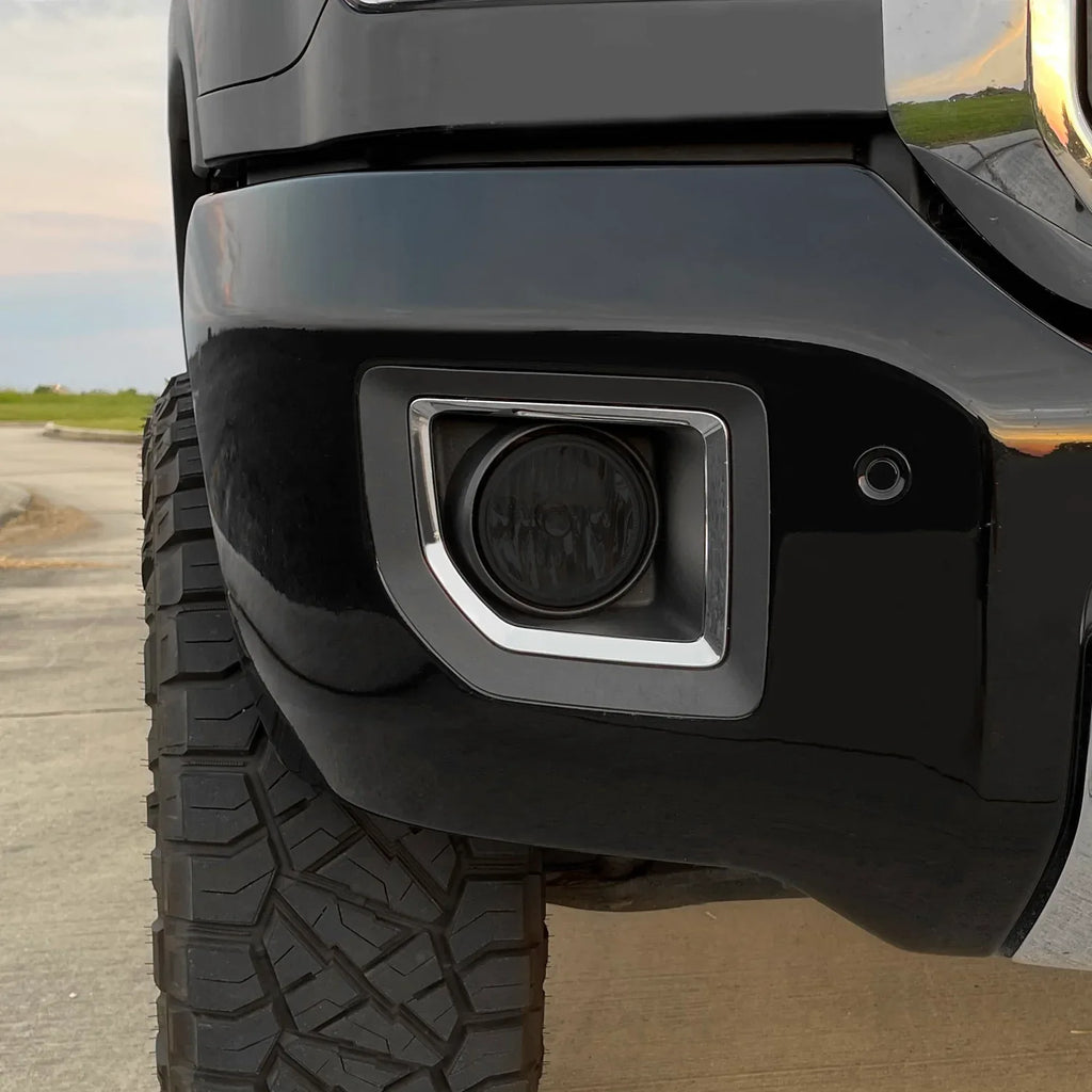 2015-2019 GMC Sierra 2500 / 3500 | Fog Light PreCut Tint Overlays