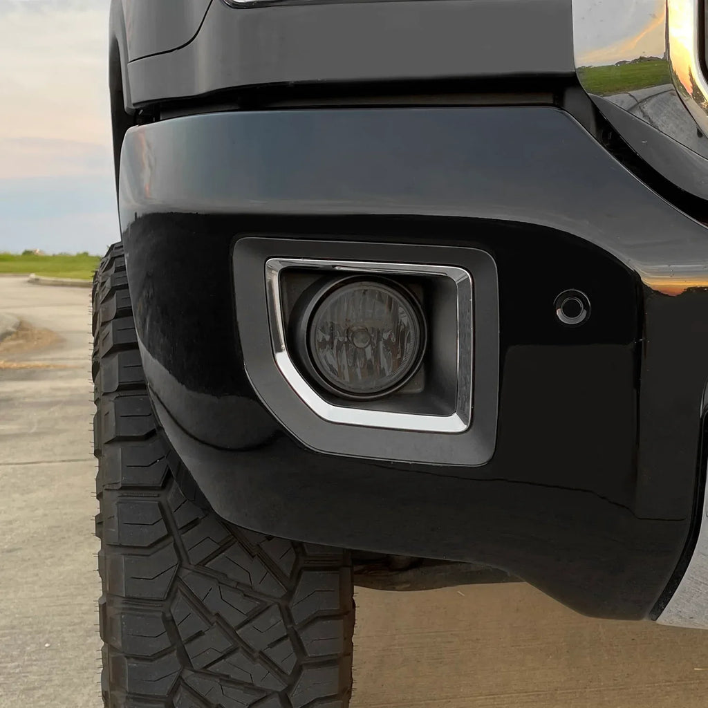 2015-2019 GMC Sierra 2500 / 3500 | Fog Light PreCut Tint Overlays