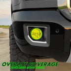 2015-2019 GMC Sierra 2500 / 3500 | Fog Light PreCut Tint Overlays