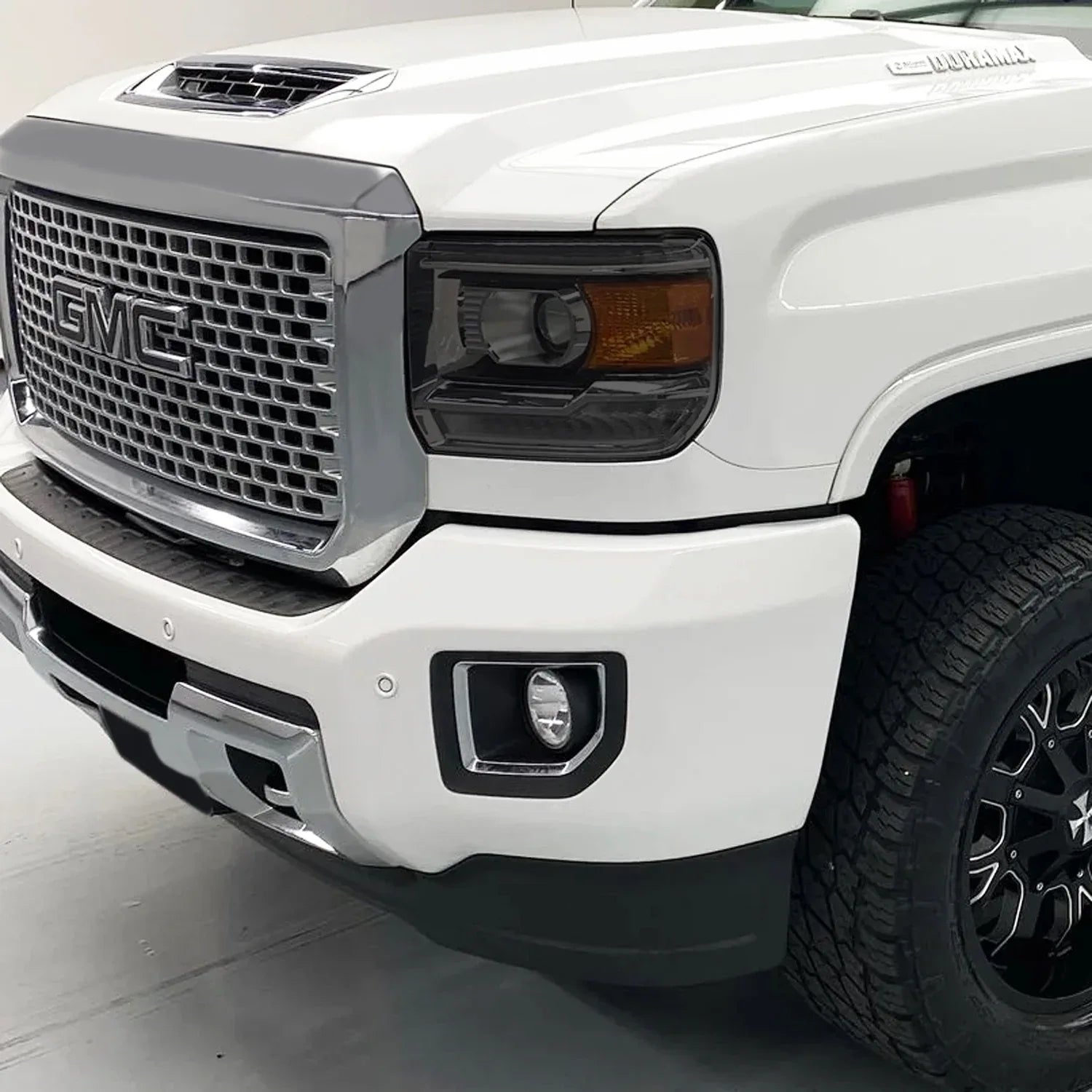 2015-2019 GMC Sierra 2500 / 3500 | Headlight PreCut Tint Overlays
