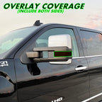 2015-2019 GMC Sierra 2500 / 3500 | Mirror Turn Signal PreCut Tint Overlays