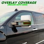 2015-2019 GMC Sierra 2500 / 3500 | Mirror Turn Signal PreCut Tint Overlays