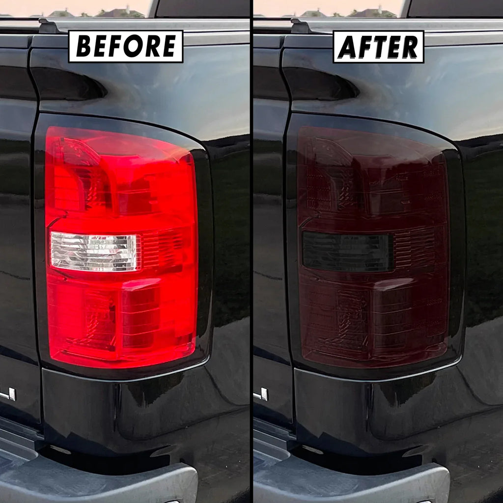 2015-2019 GMC Sierra 2500 / 3500 | Tail Light PreCut Tint Overlays