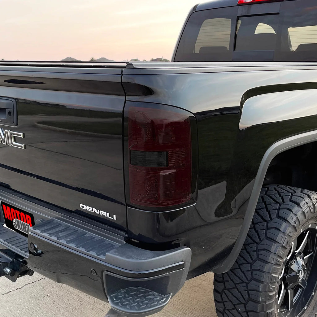2015-2019 GMC Sierra 2500 / 3500 | Tail Light PreCut Tint Overlays