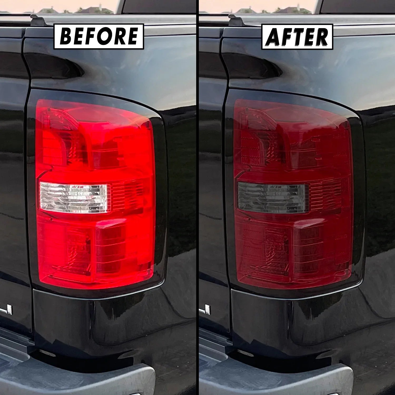 2015-2019 GMC Sierra 2500 / 3500 | Tail Light PreCut Tint Overlays