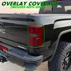 2015-2019 GMC Sierra 2500 / 3500 | Tail Light PreCut Tint Overlays