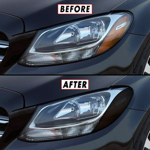 2015-2021 Mercedes C-Class | Headlight Side Marker PreCut Tint Overlays