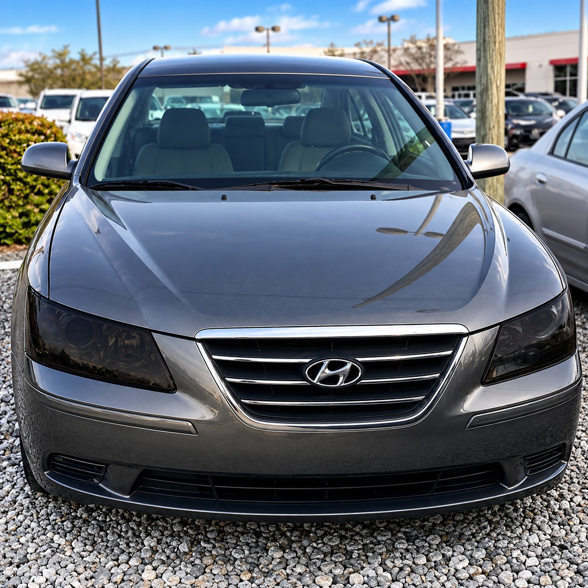 2006-2010 Hyundai Sonata | Headlight PreCut Tint Overlays