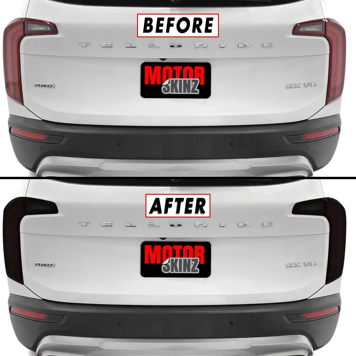 2020-2022 Kia Telluride | Tail Light PreCut Tint Overlays