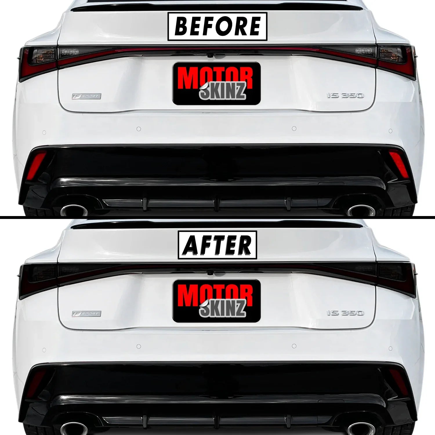 2021-2026 Lexus IS | Tail Light PreCut Tint Overlays