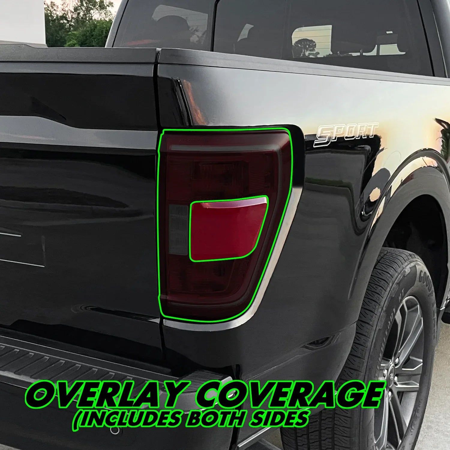 2021-2023 Ford F150 | Tail Light PreCut Tint Overlays