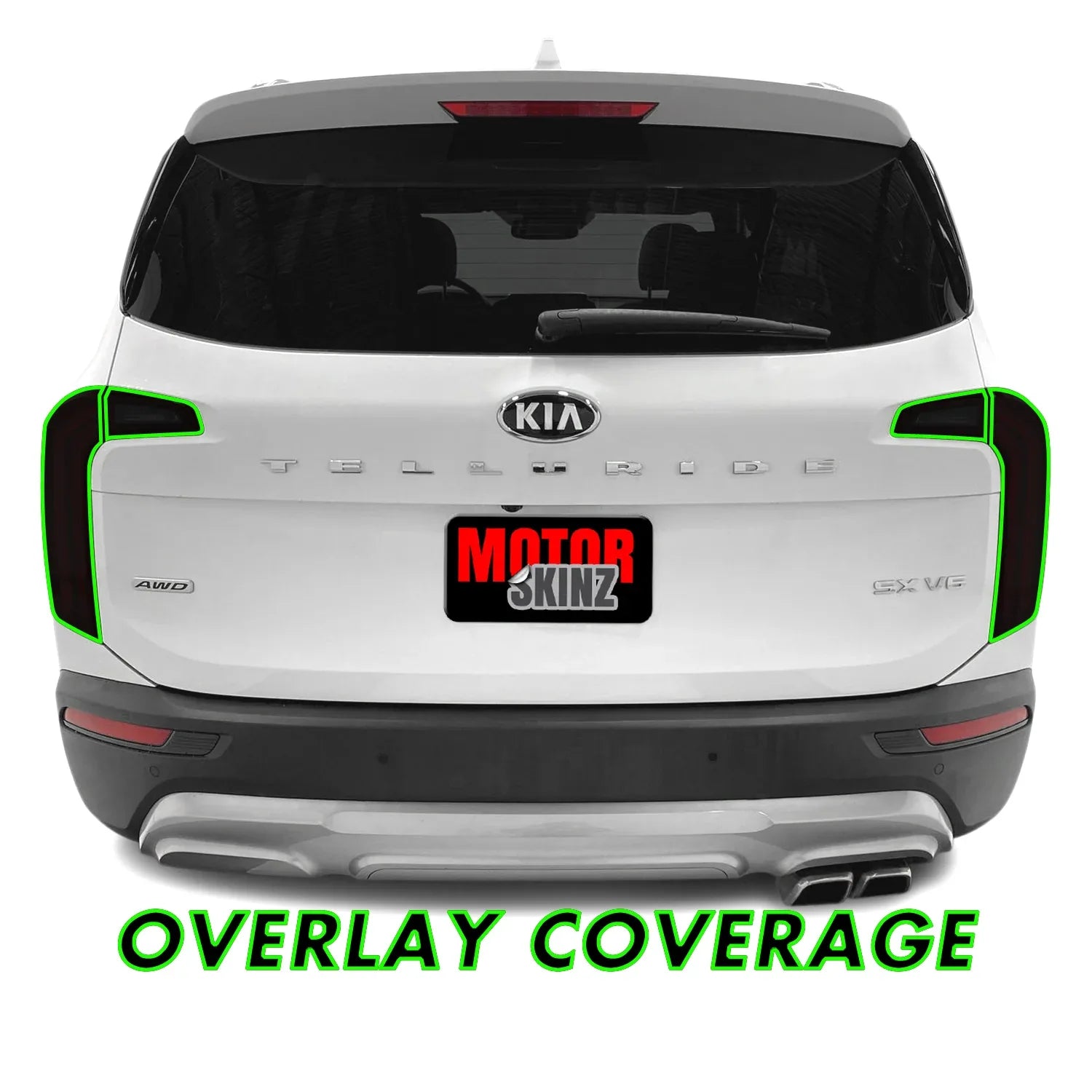2020-2022 Kia Telluride | Tail Light PreCut Tint Overlays