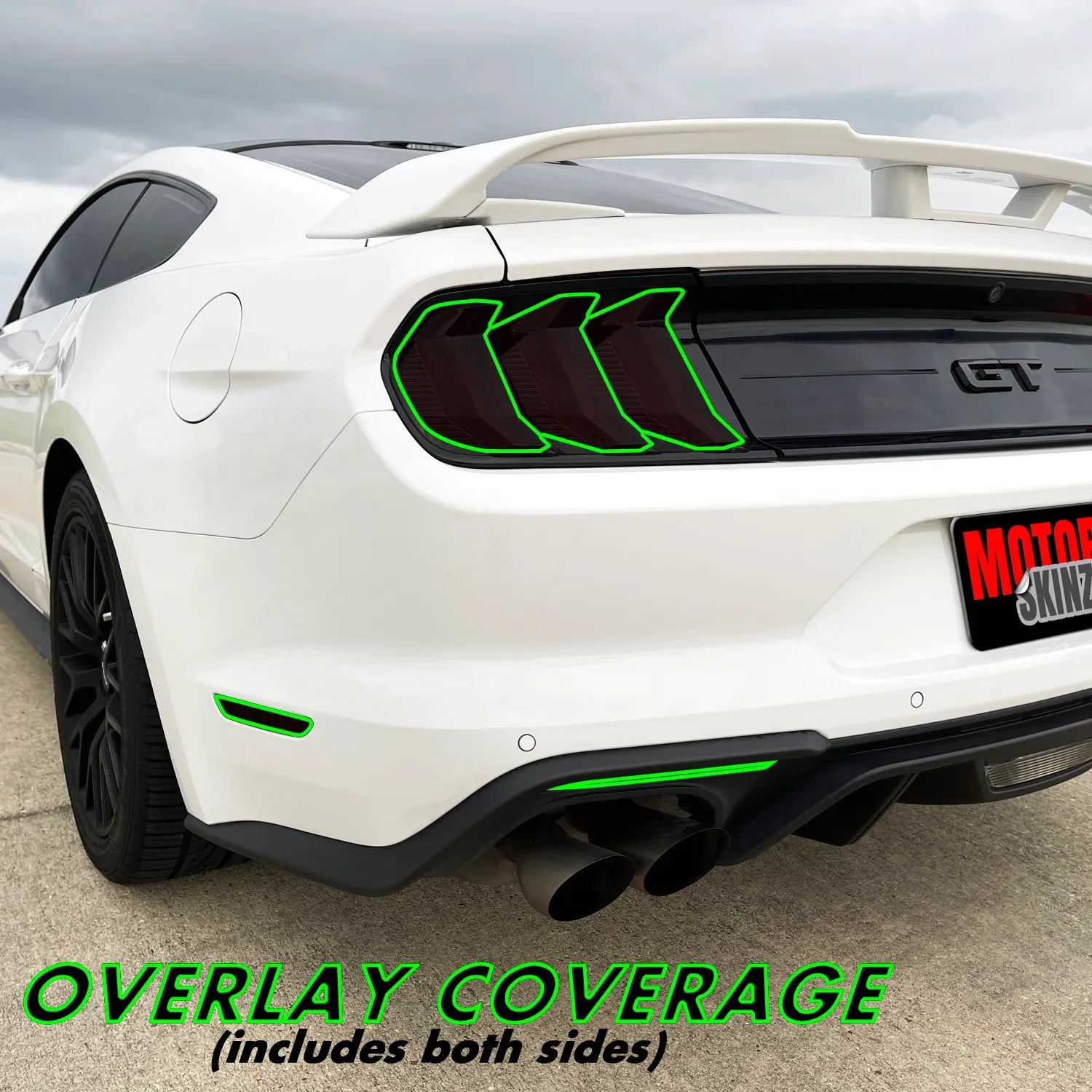 2018-2023 Ford Mustang | Tail Light PreCut Tint Overlays