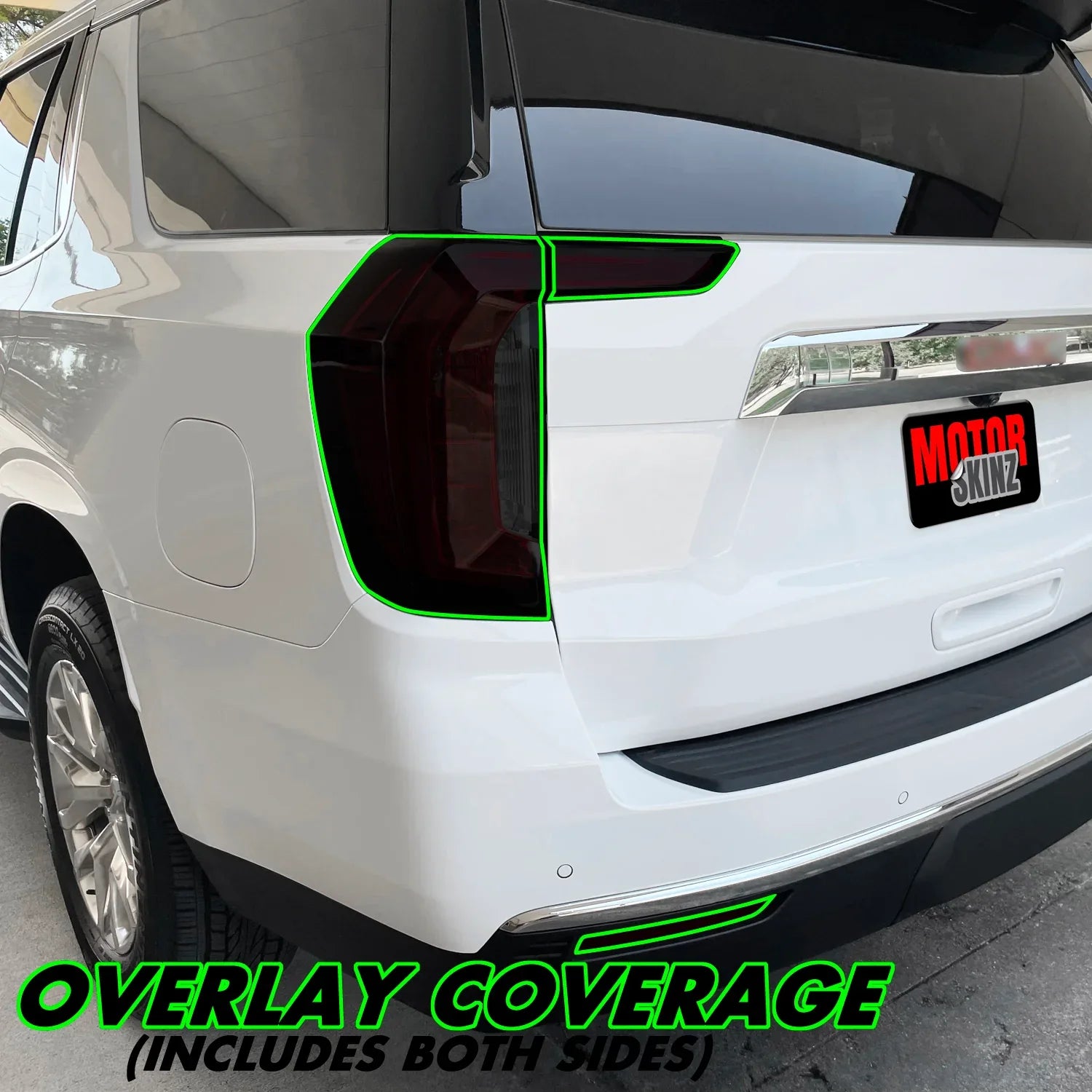 2021-2023 GMC Yukon | Tail Light PreCut Tint Overlays