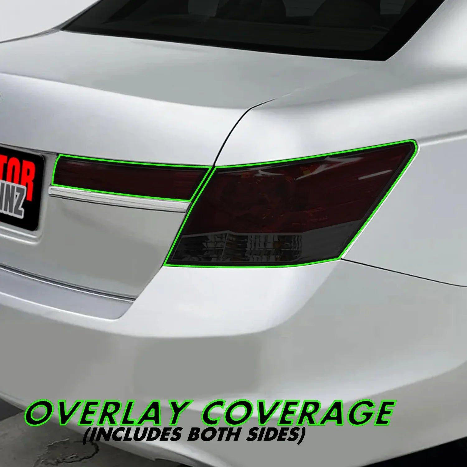 2008-2012 Honda Accord Sedan | Tail Light PreCut Tint Overlays