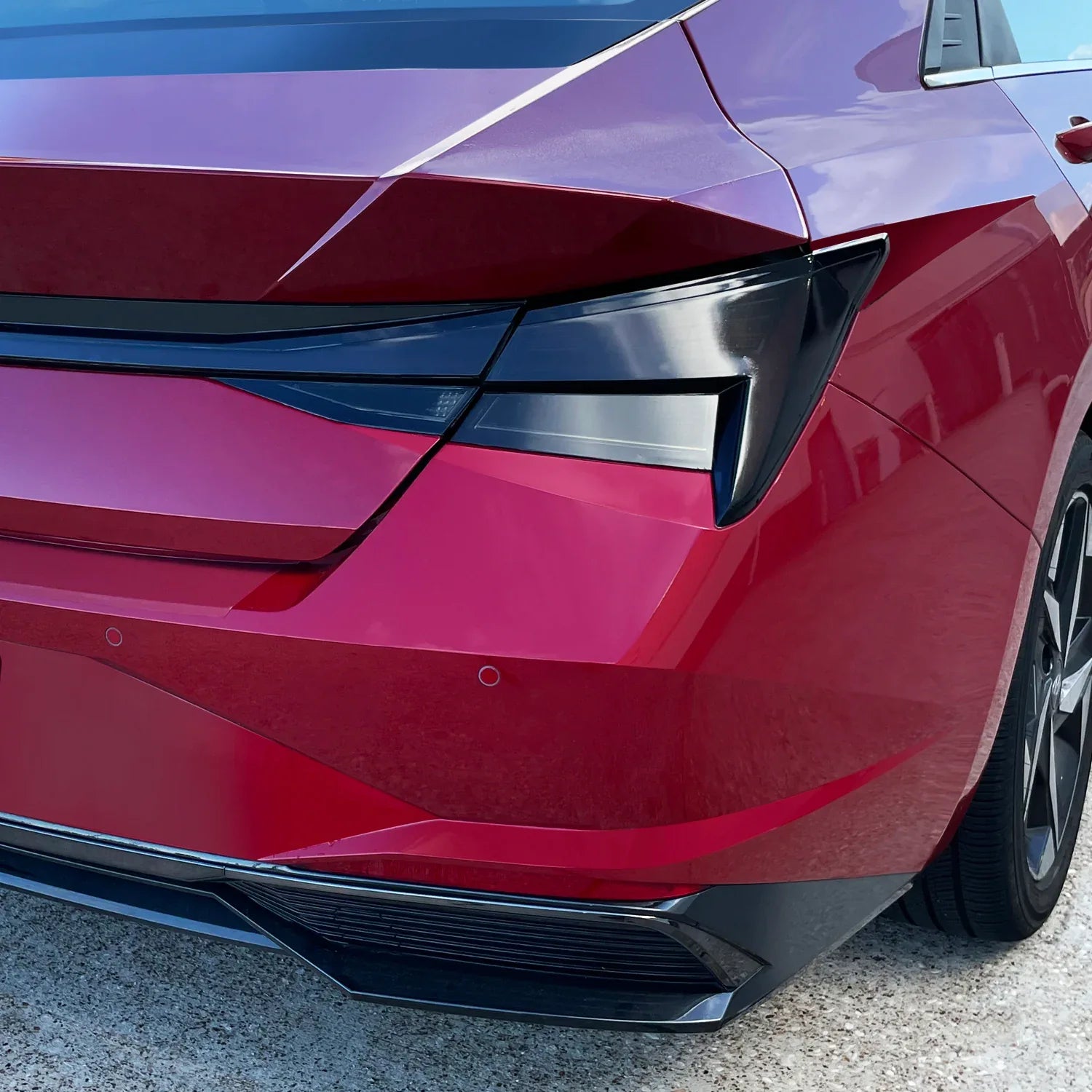 2021-2023 Hyundai Elantra | Tail Light PreCut Tint Overlays