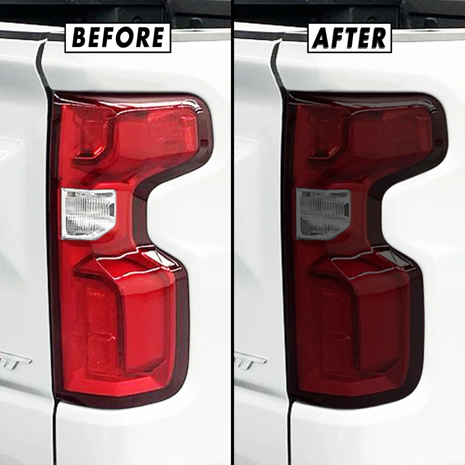 2019-2025 Chevrolet Silverado 1500 | Tail Light PreCut Tint Overlays