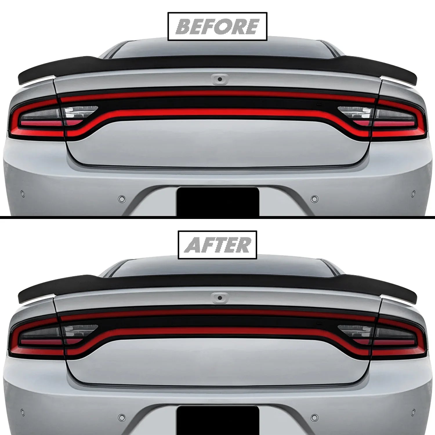 2015-2023 Dodge Charger | Tail Light PreCut Tint Overlays