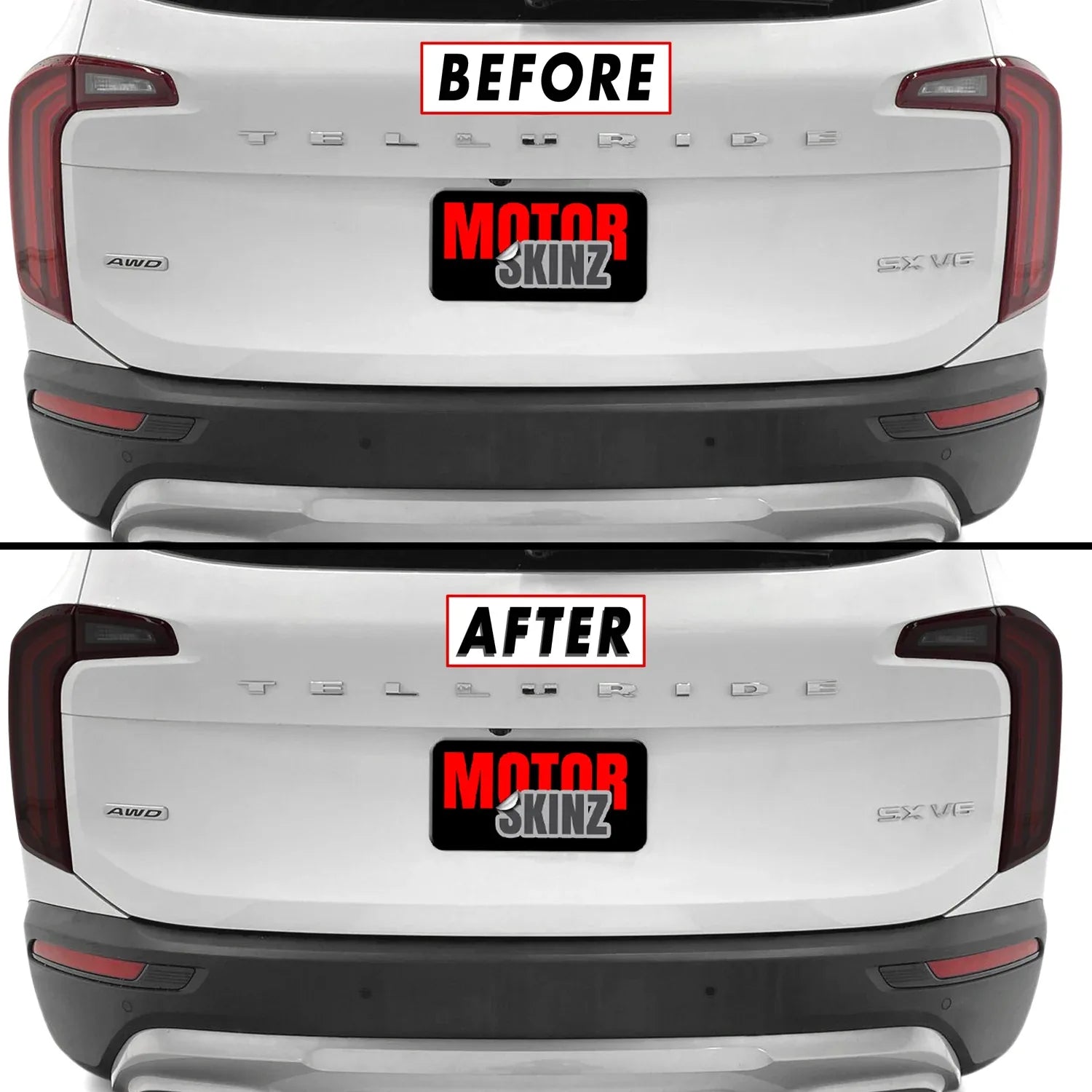 2020-2022 Kia Telluride | Tail Light PreCut Tint Overlays