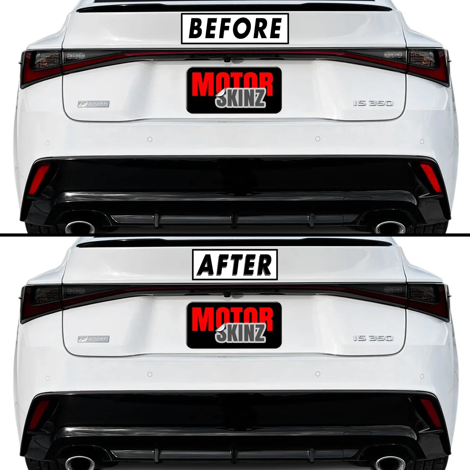 2021-2026 Lexus IS | Tail Light PreCut Tint Overlays