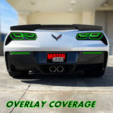 2014-2019 Chevrolet Corvette C7 | Tail Light PreCut Tint Overlays