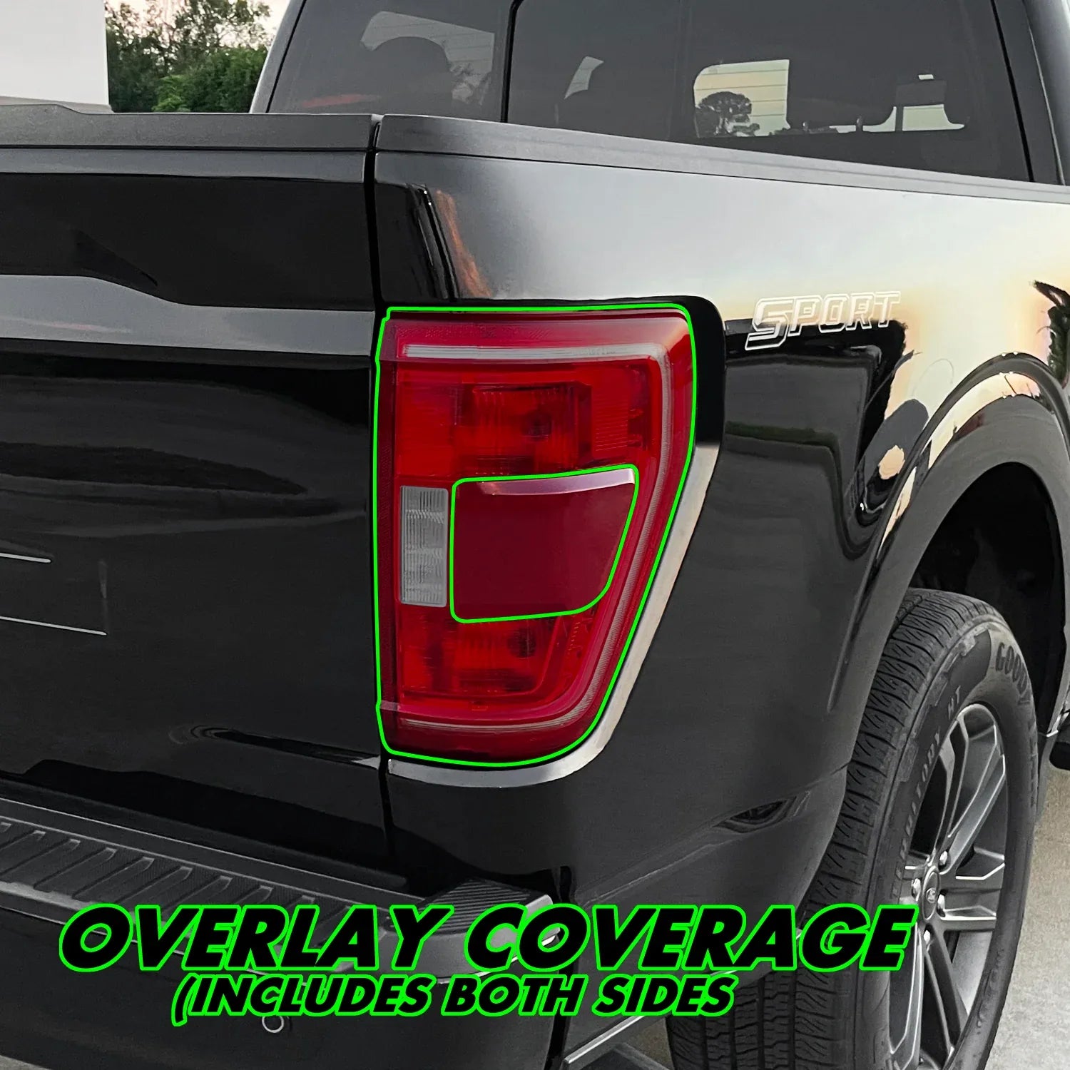 2021-2023 Ford F150 | Tail Light PreCut Tint Overlays