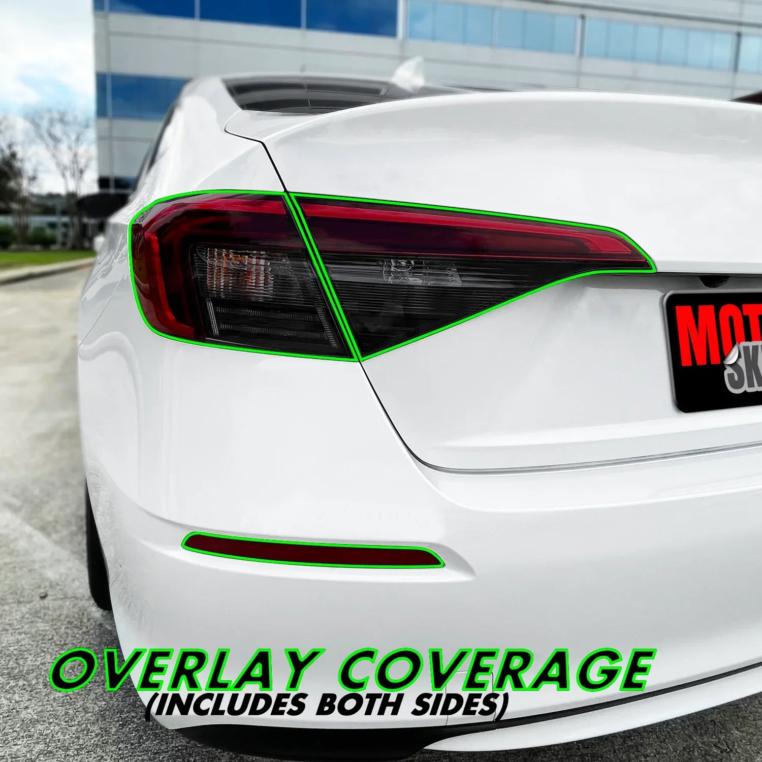 2022-2026 Honda Civic Sedan | Tail Light PreCut Tint Overlays