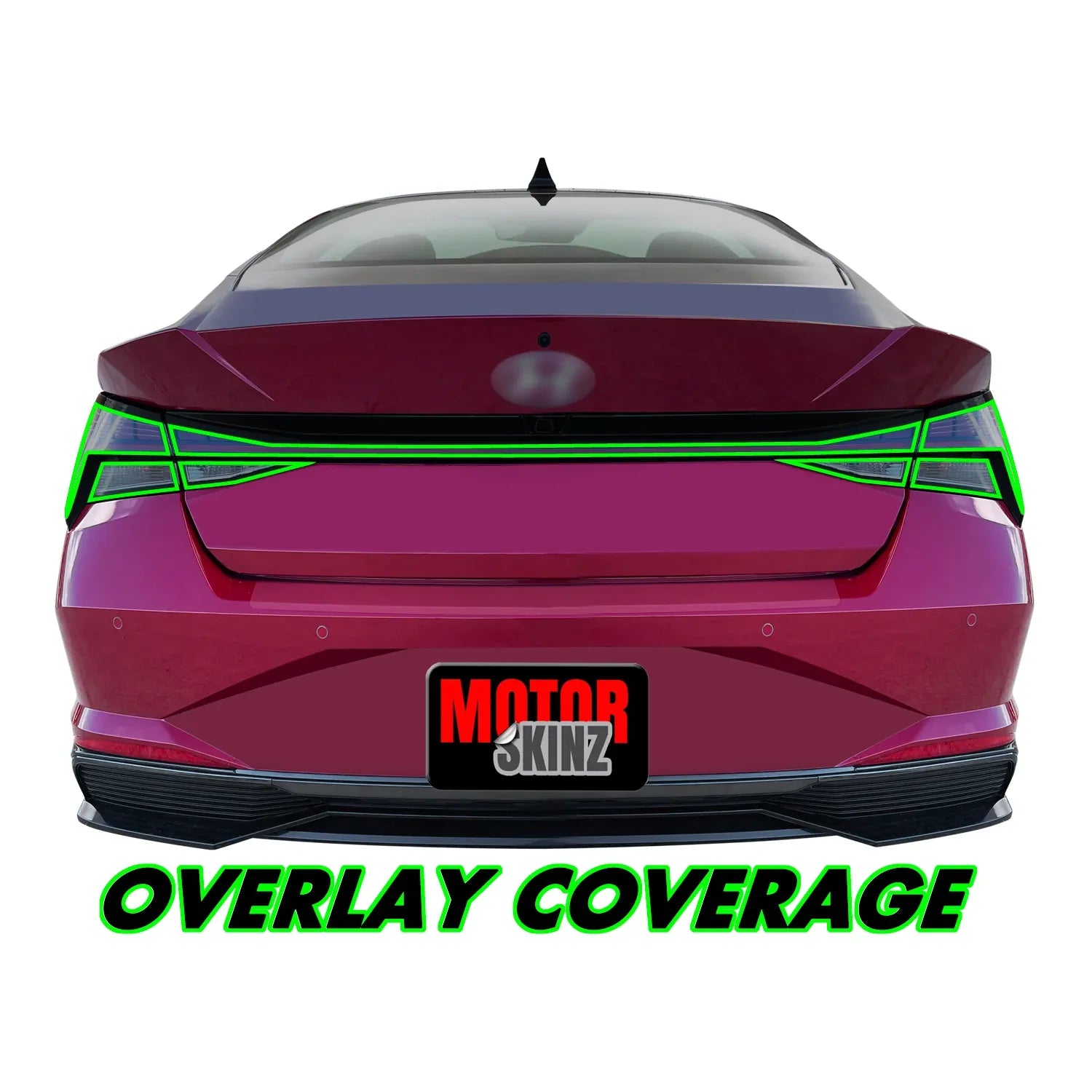2021-2023 Hyundai Elantra | Tail Light PreCut Tint Overlays