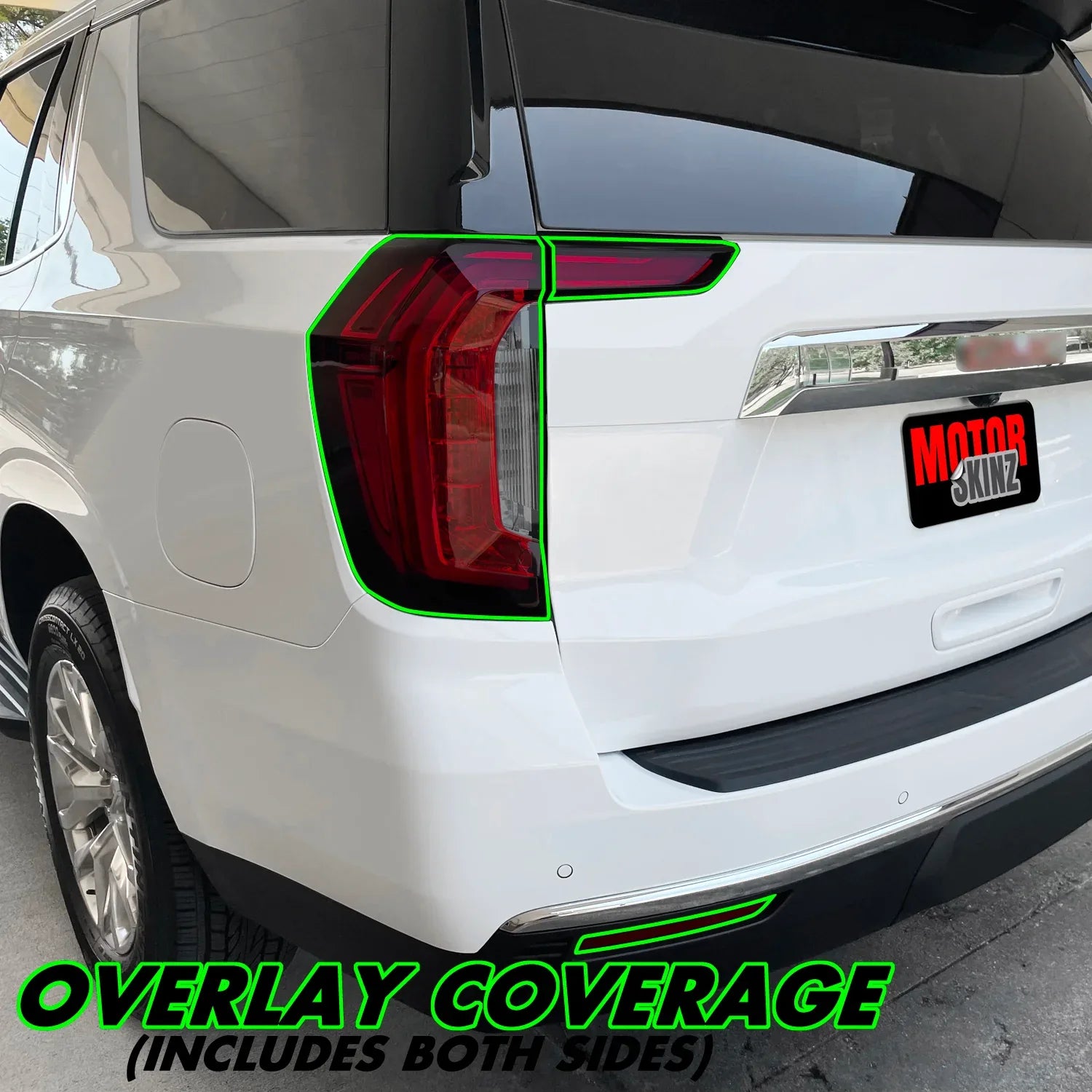 2021-2023 GMC Yukon | Tail Light PreCut Tint Overlays
