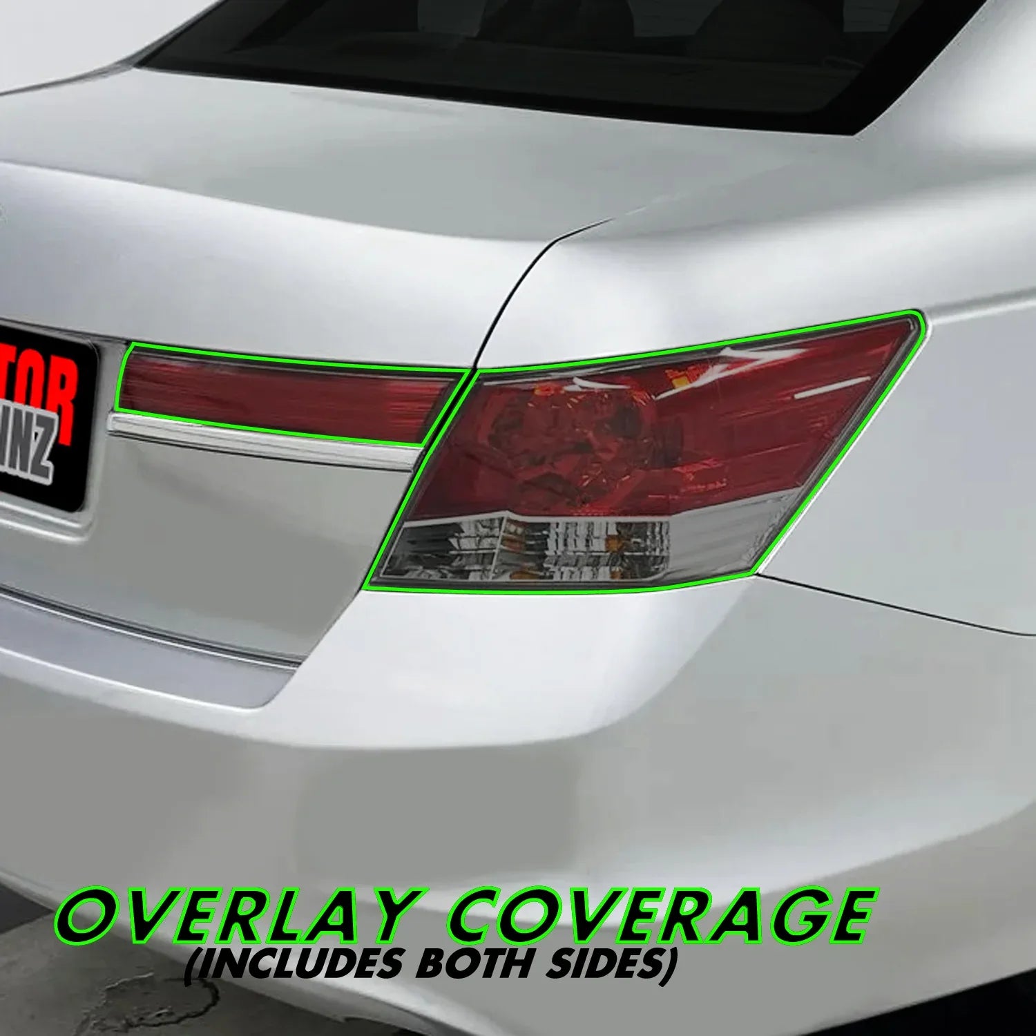 2008-2012 Honda Accord Sedan | Tail Light PreCut Tint Overlays
