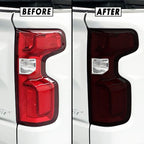 2019-2025 Chevrolet Silverado 1500 | Tail Light Reverse Cutout PreCut Tint Overlays