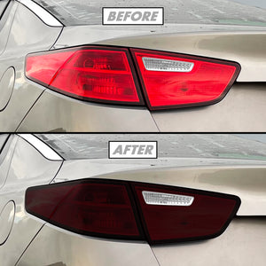 2014-2015 Kia Optima | Tail Light Cutout PreCut Tint Overlays