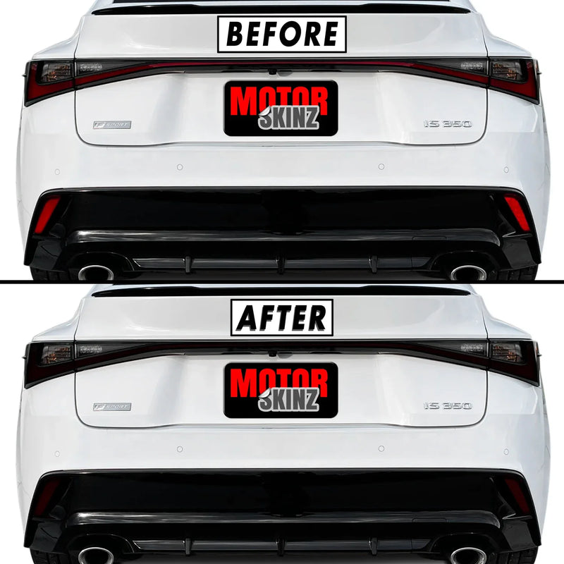 2021-2026 Lexus IS | Tail Light Cutout PreCut Tint Overlays