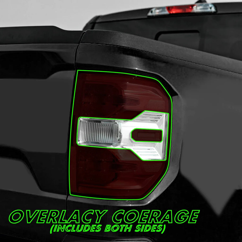 2022-2023 Ford Maverick | Tail Light Cutout PreCut Tint Overlays
