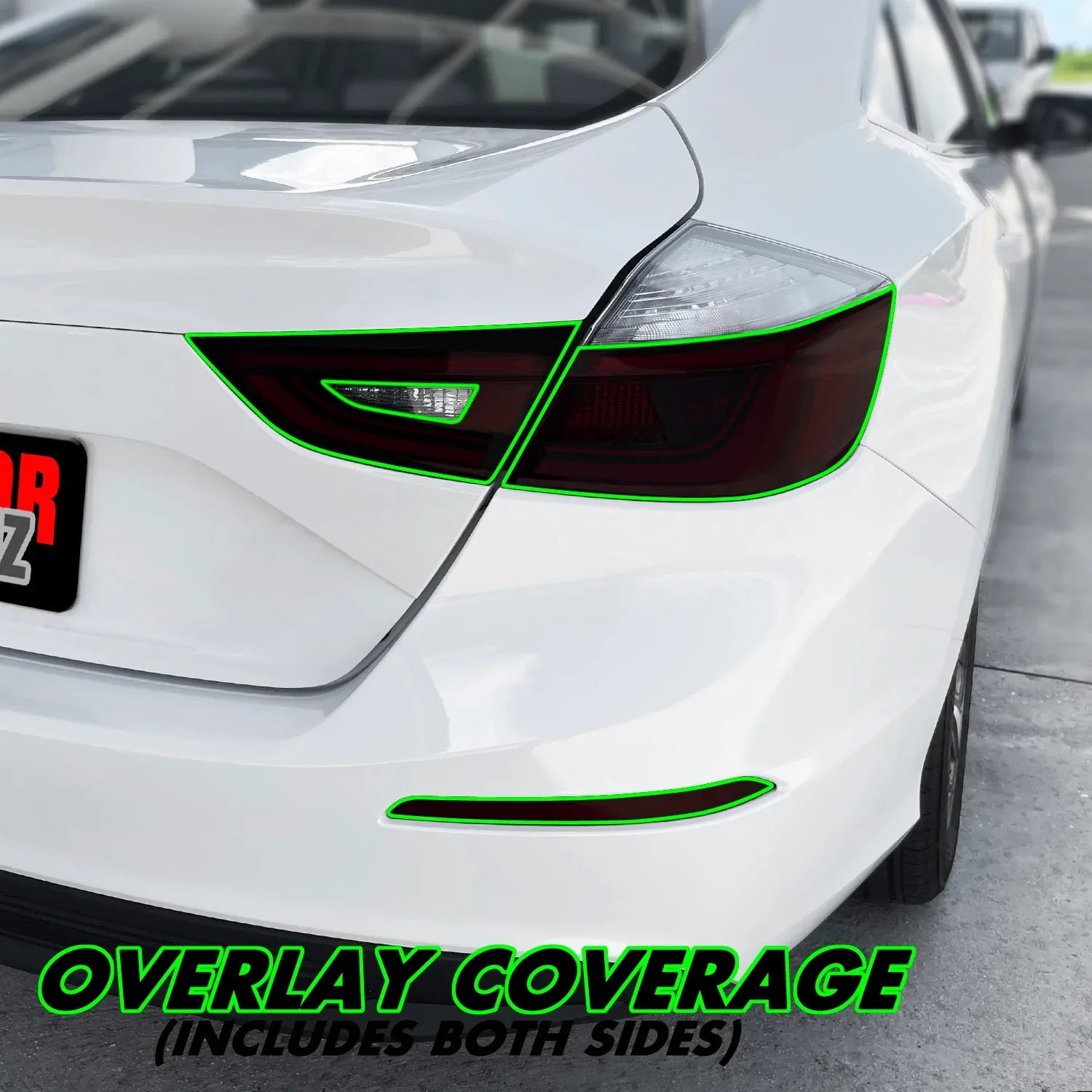 2019-2022 Honda Insight | Tail Light Cutout PreCut Tint Overlays