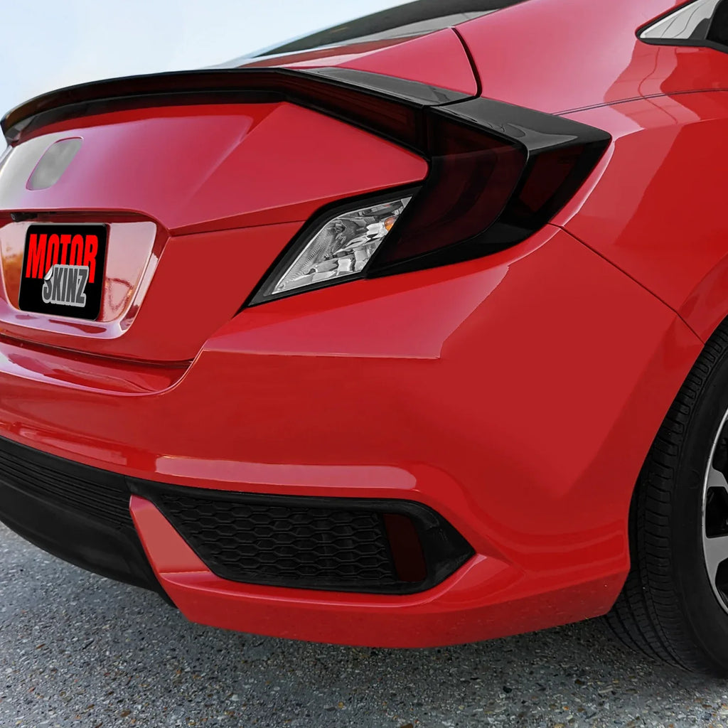 2016-2020 Honda Civic Coupe | Tail Light Cutout PreCut Tint Overlays