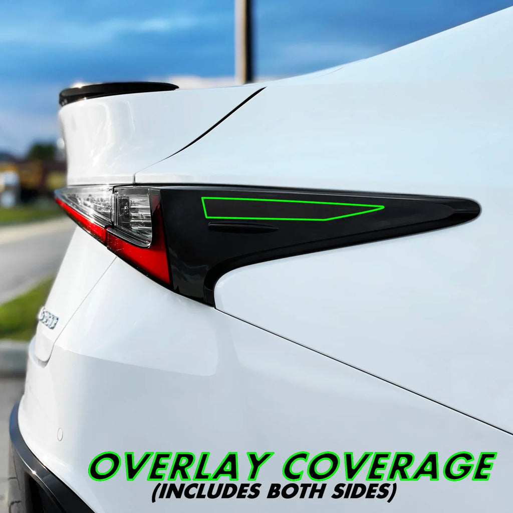 2021-2026 Lexus IS | Tail Light Cutout PreCut Tint Overlays