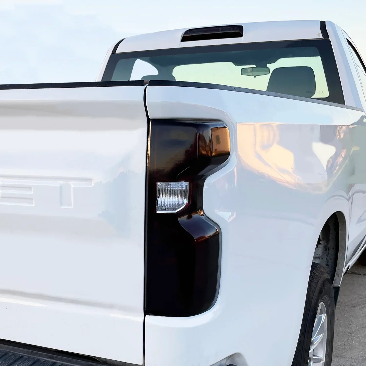 2019-2025 Chevrolet Silverado 1500 | Tail Light Reverse Cutout PreCut Tint Overlays