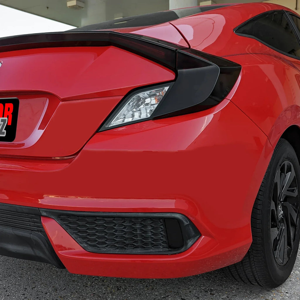 2016-2020 Honda Civic Coupe | Tail Light Cutout PreCut Tint Overlays