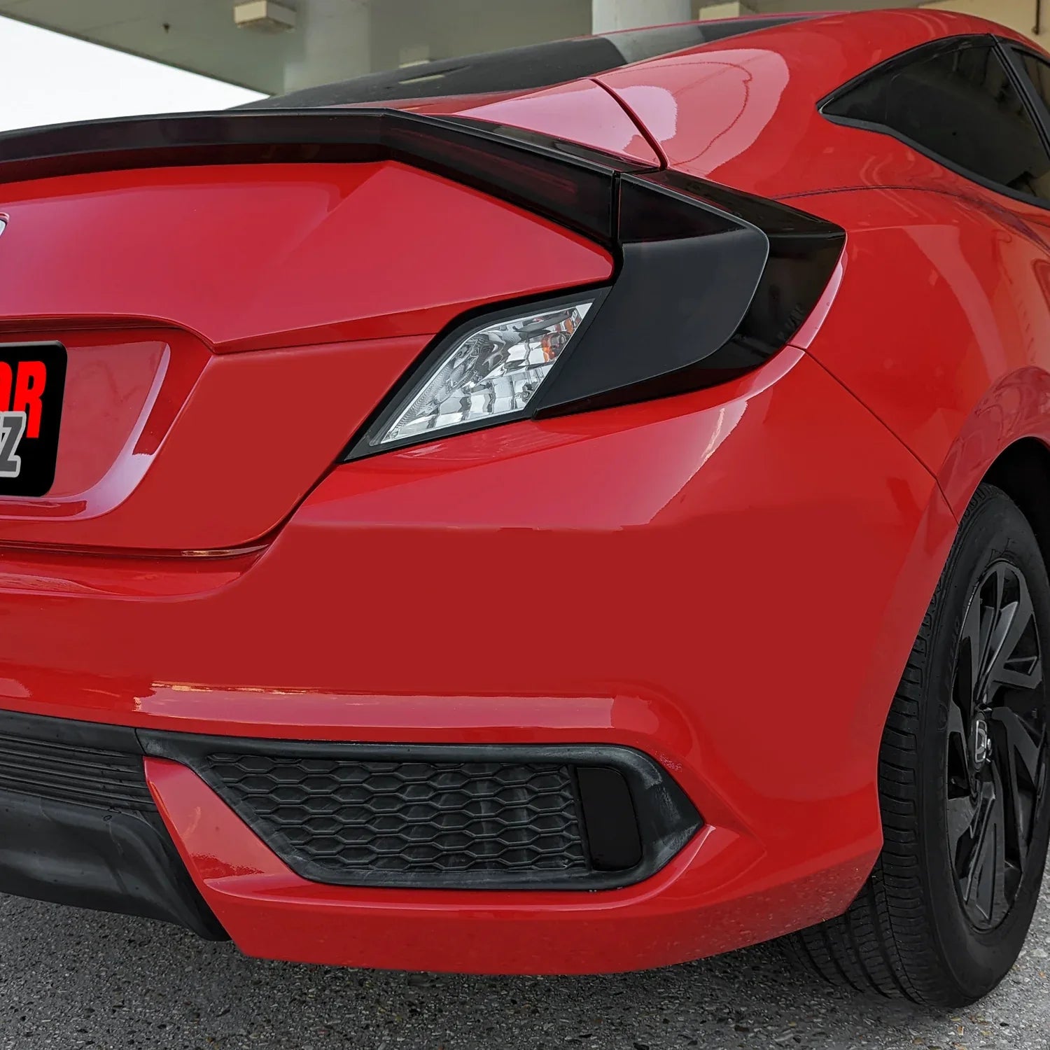 2016-2020 Honda Civic Coupe | Tail Light Cutout PreCut Tint Overlays
