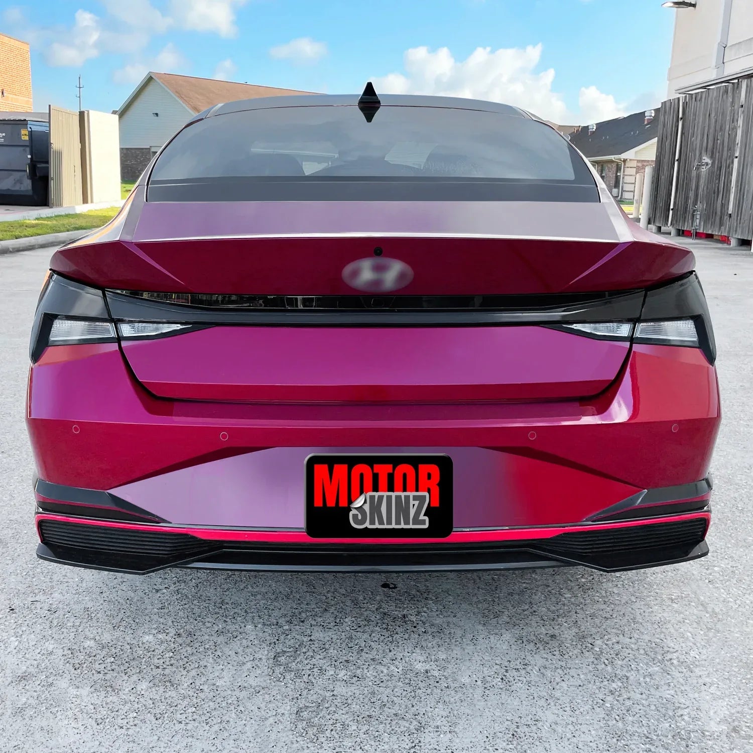2021-2023 Hyundai Elantra | Tail Light Cutout PreCut Tint Overlays